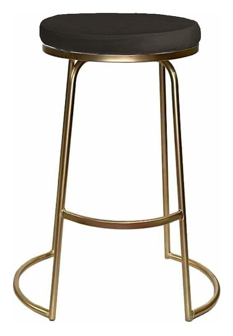 Стул барный Модерн Сэддл Шоко мокка (любой оттенок каркаса)