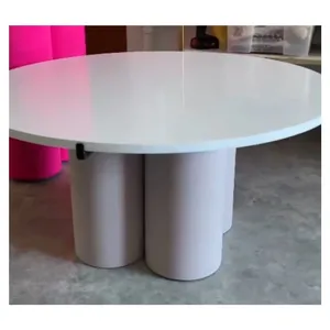 Журнальный столик Сквош, бифлекс, пудровый - Фото 2