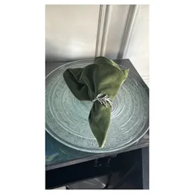 Салфетка велюр, матча - изображение 2