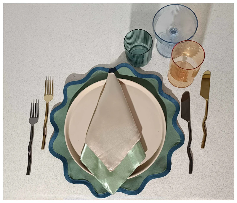 Салфетка-плейсмат Сквош, Море за кормой