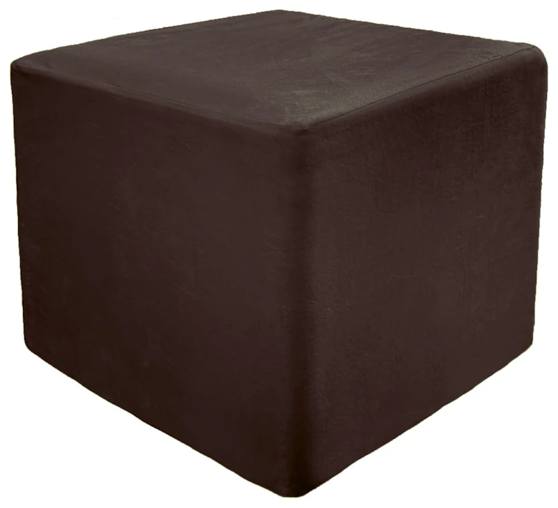 Пуф квадратный Точка, велюр, Шоко мокка