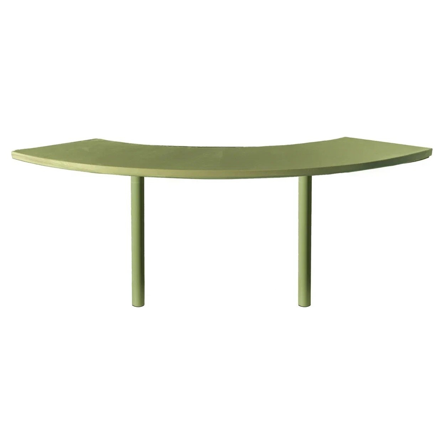 Стол коктейльный Твист Змейка М, Фисташковое пралине + матча (телескопические ноги) - Фото миниатюра 4