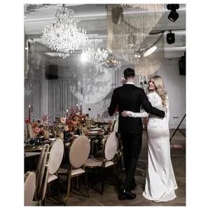 Стул Вашингтон Золото, велюр бежевый - Фото 6