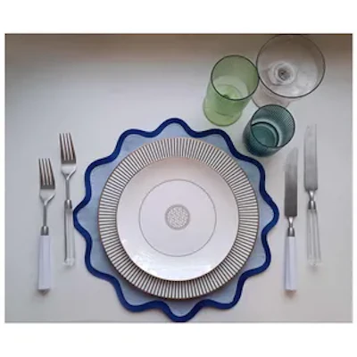 Салфетка-плейсмат Сквош, Гжель - изображение 5