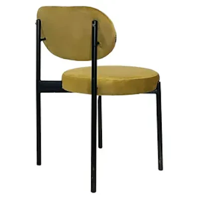 Стул Модерн Черный, Золотая охра - изображение 4