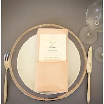 Сервировочная тарелка Париж Серебро - изображение 3