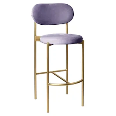 Стул барный Модерн Комфи Нежная орхидея  (любой цвет каркаса)