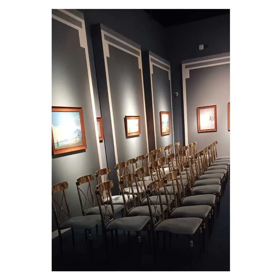 Стул Адлер, велюр, эвкалиптовый - Фото миниатюра 3