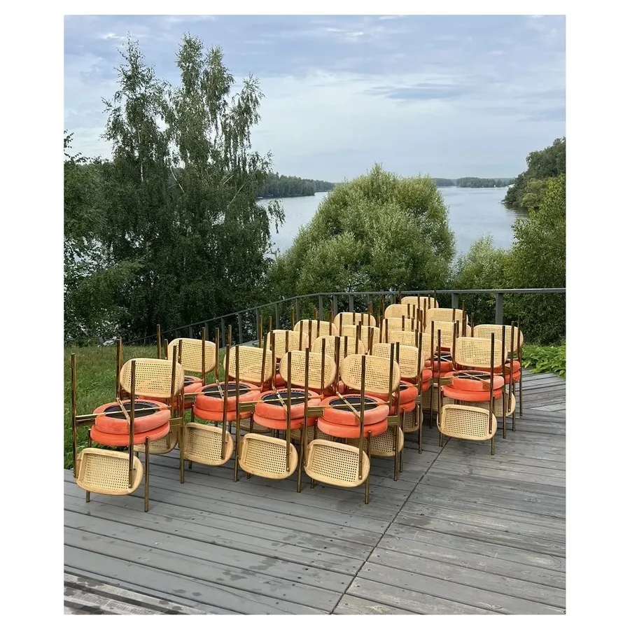 Стул Модерн Золото, Игривый Персик - Фото миниатюра 4