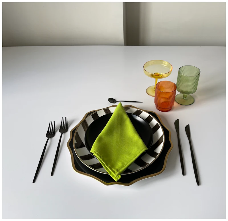 Салфетка из смесового льна, Лайм ВайкулЭ