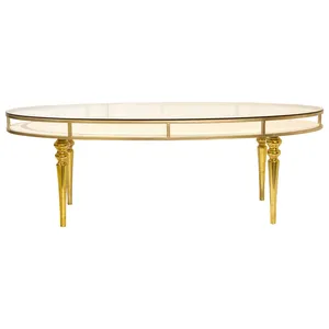Стол-президиум Аполло Барокко, золото - Фото 1