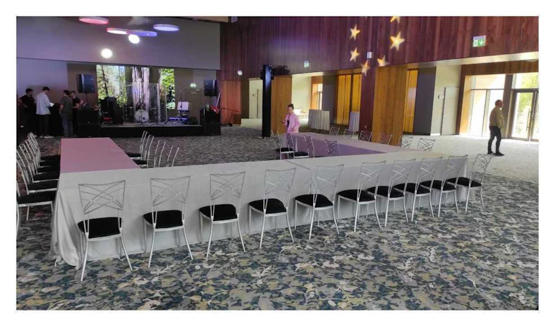 Стул Хамелеон серебро (велюр), черный