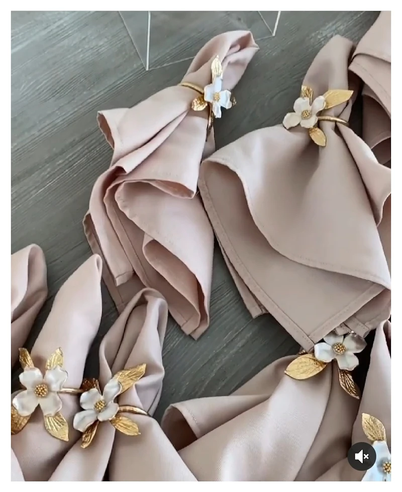 Салфетка пудровая, полиэстер