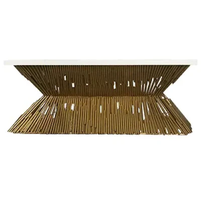 Стол-президиум Песочные Часы (золото/серебро/медь)