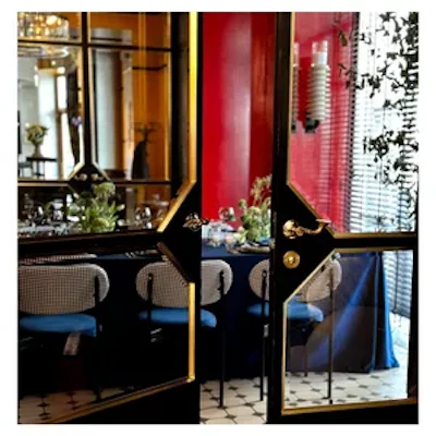 Стул Модерн Черный, Глубокий синий - изображение 5