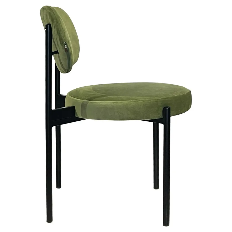 Стул Модерн Черный, Матча - Фото миниатюра 3