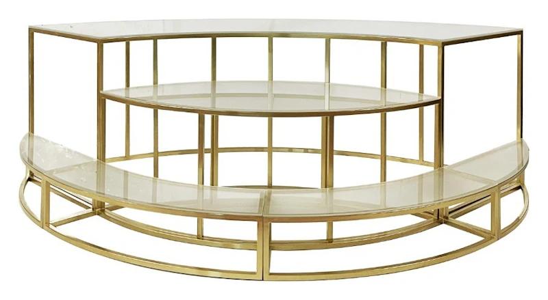 Стол-президиум Наутилус Серпент + Око + Тай с матовым стеклом