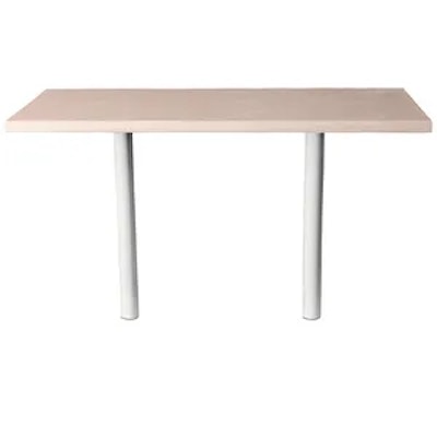 Стол коктейльный Твист Прямоугольный М, Рафаэлло + Кремовый бисквит (телескопические ноги) - изображение 4