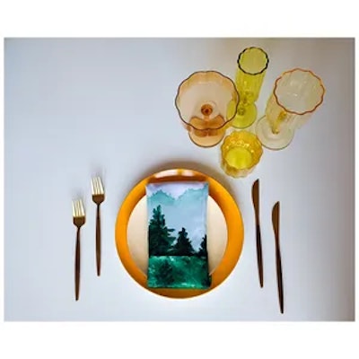 Сет бокалов Сквош Этюд в желтом - изображение 2