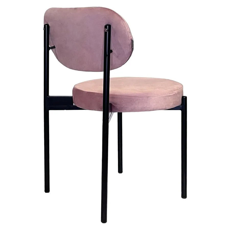 Стул Модерн Черный, Розовая помада - Фото миниатюра 4