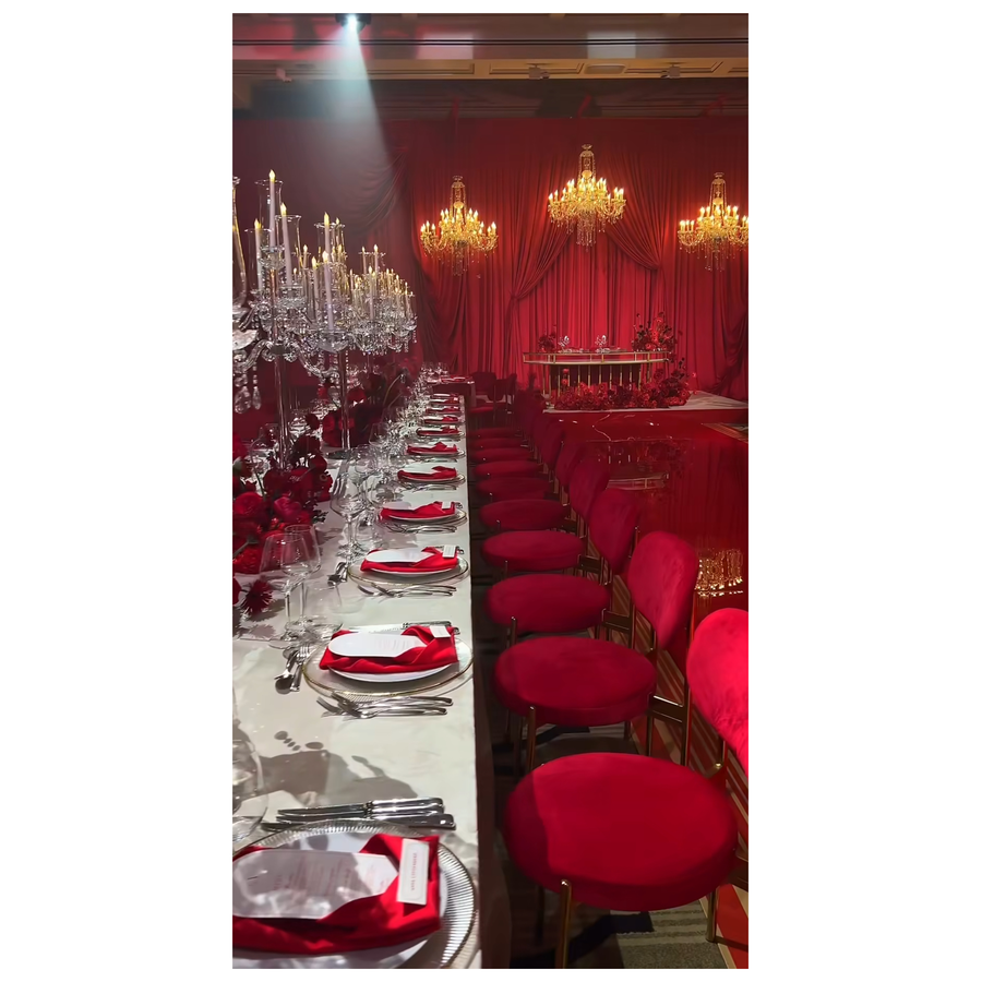 Стул Модерн Золото, Малиново-красный - Фото миниатюра 2