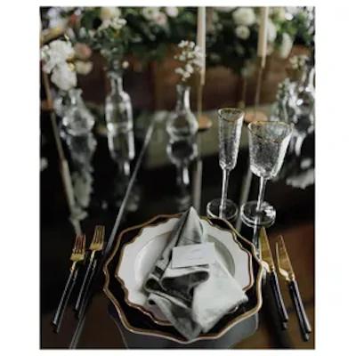 Тарелка порционная Анна М, 27 см диаметр - изображение 2