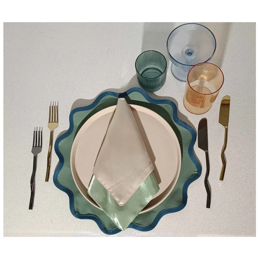 Салфетка-плейсмат Сквош, Море за кормой - Фото миниатюра 3