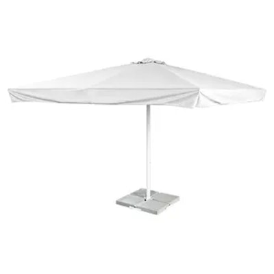 Зонт с центральной опорой 4х4, белый