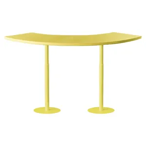 Стол коктейльный Твист Змейка М, Лимонный капкейк + Желтая субмарина (телескопическая нога) - изображение 1