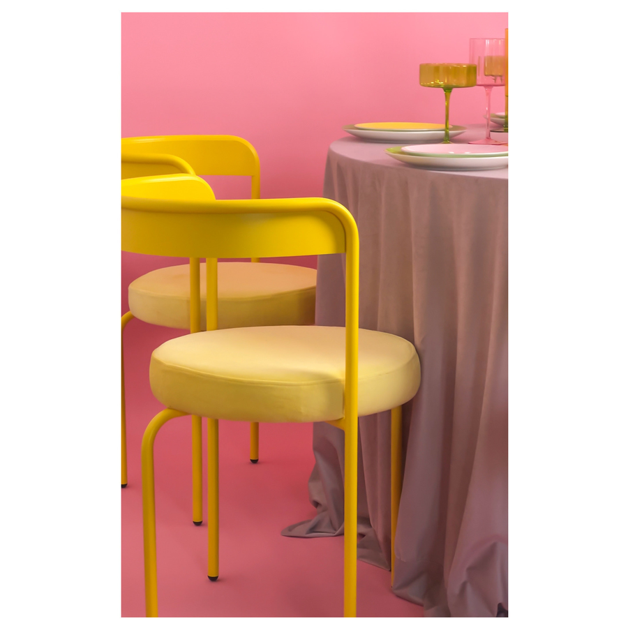 Стул Колори, Лимонный капкейк + Желтая субмарина - Фото миниатюра 4