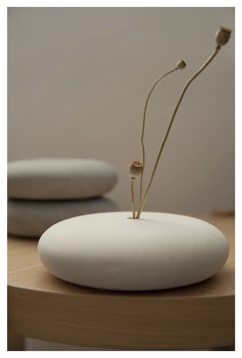 Ваза для монокомпозиций и свечей Моно Шайба