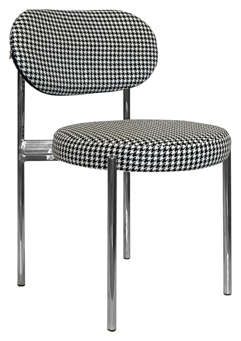 Стул Модерн Серебро, Гусиная лапка