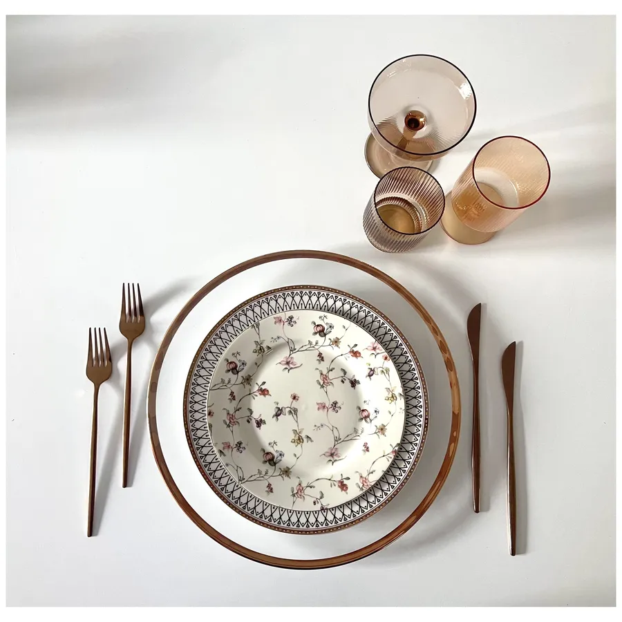 Тарелка Паттерн Тадж С - Фото миниатюра 4