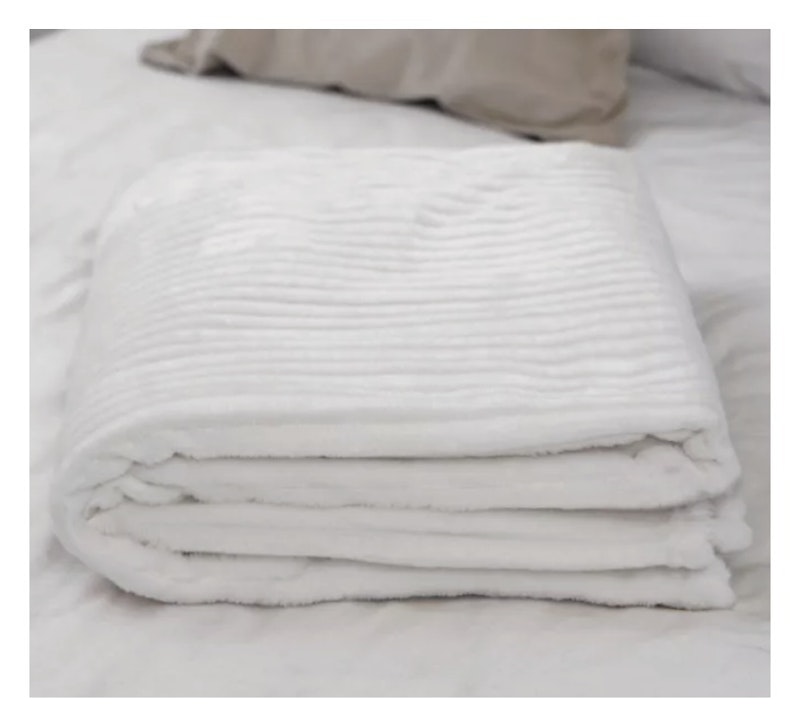 Плед Софти Белый