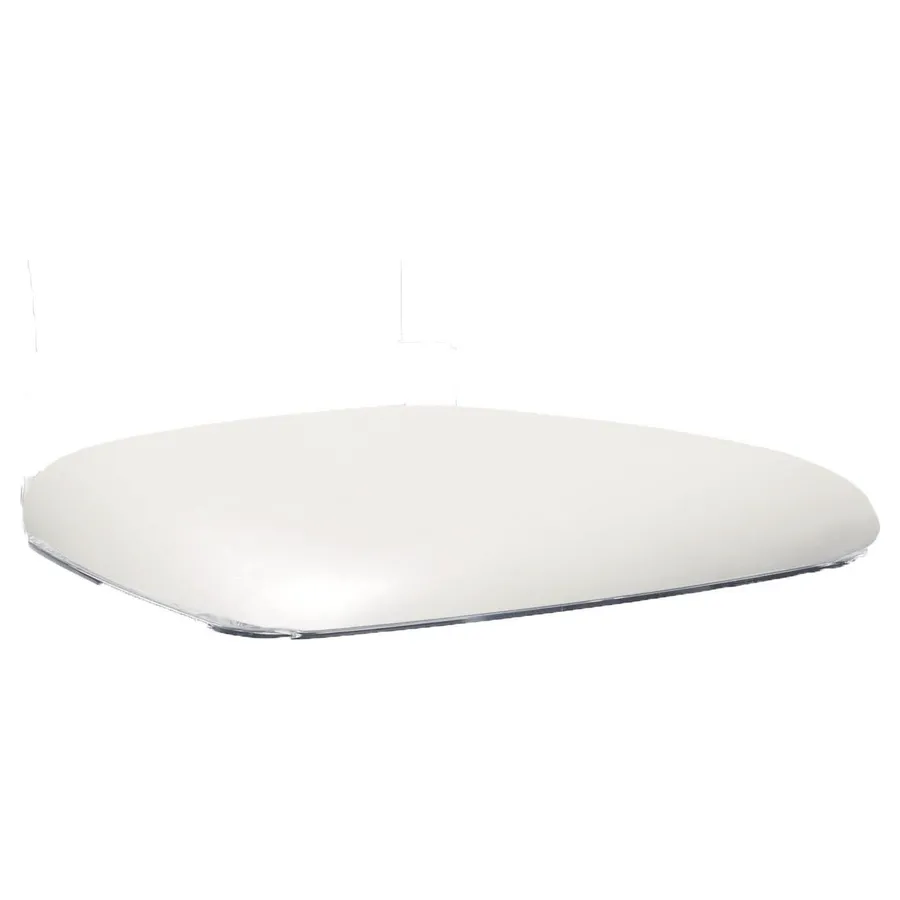 Подушка на липучках, белая кожа - Фото миниатюра 1