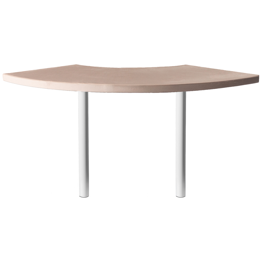 Стол коктейльный Твист Змейка С, Рафаэлло + Кремовый бисквит (телескопические ноги) - Фото миниатюра 4