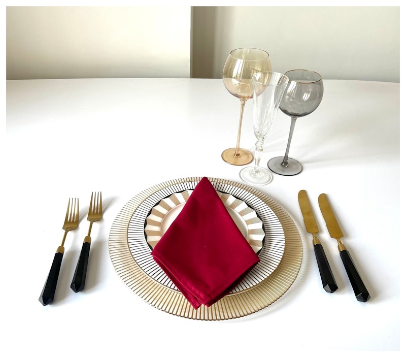 Бокал Сирен С дымчатый с золотой каймой