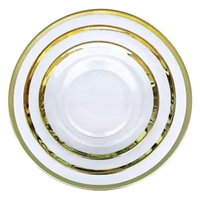 Сет порционных тарелок Лоллипоп Битый Лед Париж