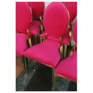 Стул Вашингтон Золото, велюр малиново-красный - Фото 3