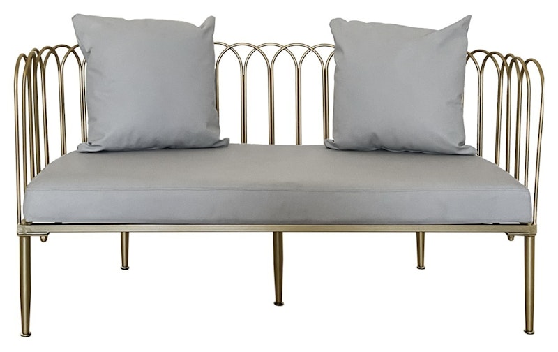 Диван Сквош М База (серый)