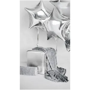 Пуф квадратный Точка, Серебряный Куб - Фото 4