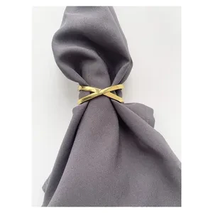 Кольцо для салфетки Сатурн Золото - Фото 2