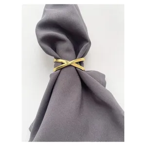 Кольцо для салфетки Сатурн Золото - Фото 2