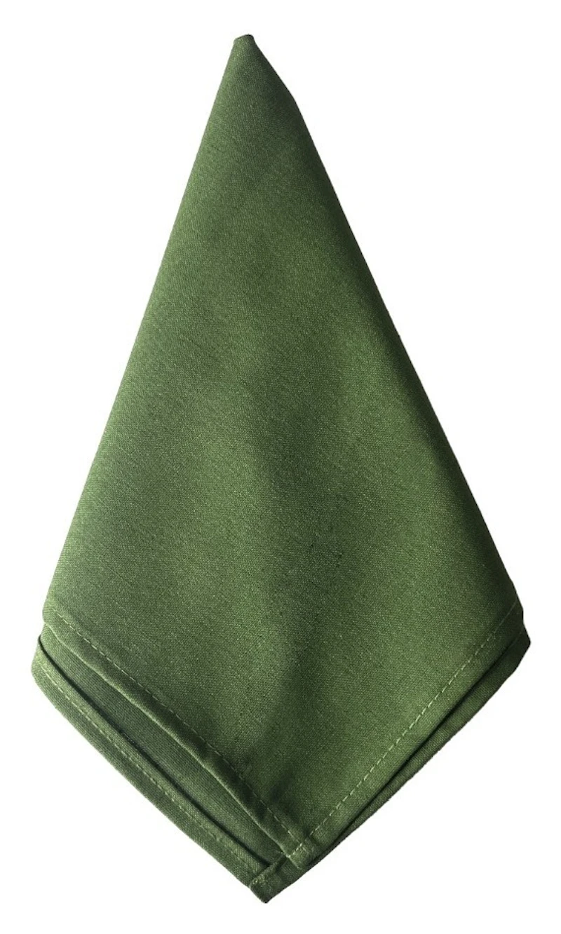 Салфетка из смесового льна, Монстера деликатесная