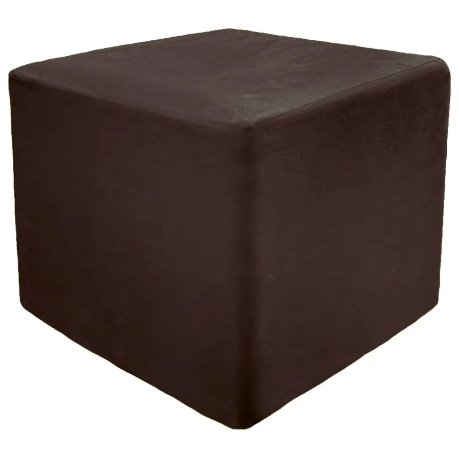 Пуф квадратный Точка, велюр, Шоко мокка - Фото миниатюра 1