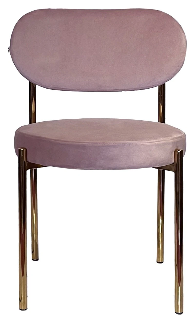 Стул Модерн Золото, Розовая помада