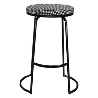 Стул барный Модерн Сэддл Гусиная лапка (любой оттенок каркаса) - изображение 3