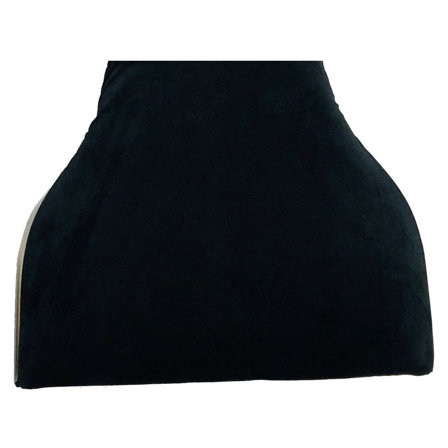 Подушки на стул Вашингтон (велюр), черные - Фото миниатюра 1