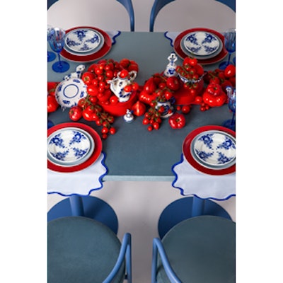 Стул Колори, Черничный йогурт + серо-голубой - изображение 5