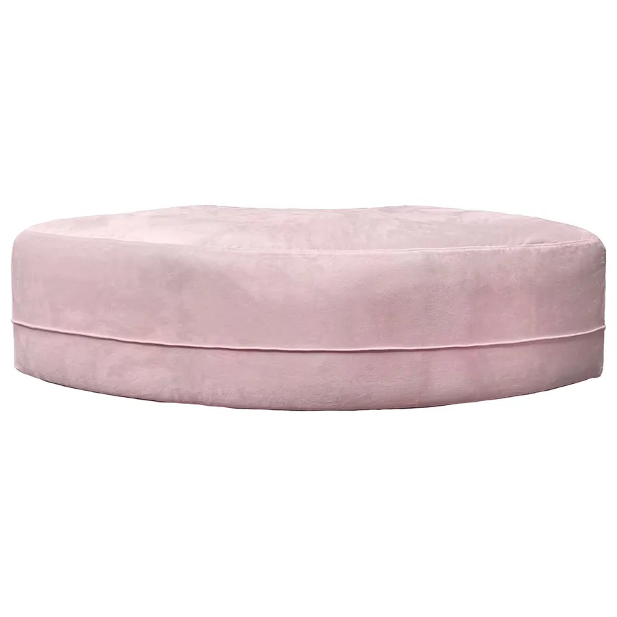 Пуф Кручу-верчу Змейка Выпуклый Розовый кварц - Фото миниатюра 1